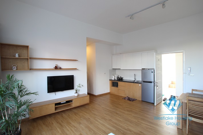 Nice and clean apartment with 02 bedrooms for rent in Pham Huy Thong st, Ba Dinh district 
